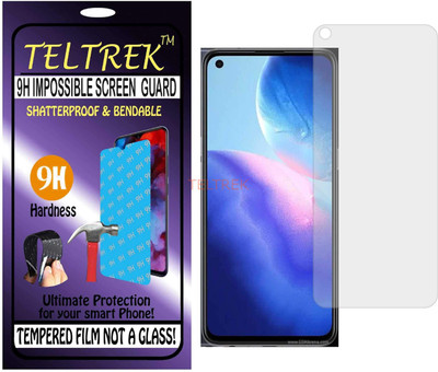 TELTREK Tempered Glass Guard for OPPO RENO 5 5G PEGT00 (Flexible Shatterproof)(Pack of 1)
