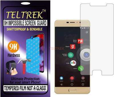TELTREK Tempered Glass Guard for PANASONIC A3 PRO (Flexible Shatterproof)(Pack of 1)