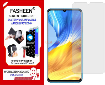 Fasheen Tempered Glass Guard for HUAWEI X10 MAX KKGAN00 (Flexible Shatterproof)(Pack of 1)