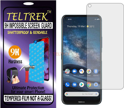 TELTREK Tempered Glass Guard for NOKIA 8.3 5G (Flexible Shatterproof)(Pack of 1)