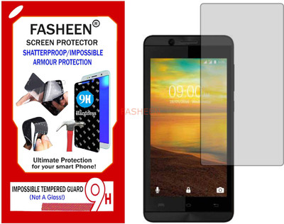 Fasheen Tempered Glass Guard for LAVA A51 (Flexible Shatterproof)(Pack of 1)