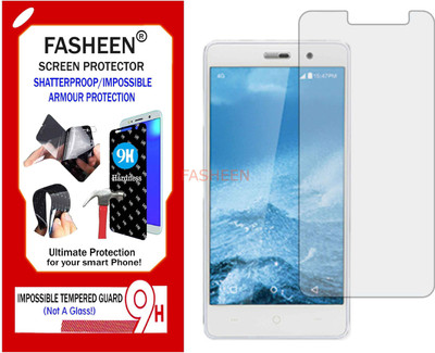 Fasheen Tempered Glass Guard for JIO LYF WATER 6 (Flexible Shatterproof)(Pack of 1)