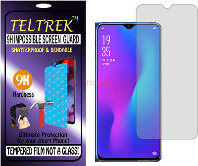 TELTREK Tempered Glass Guard for OPPO R17 (Flexible Shatterproof)(Pack of 1)