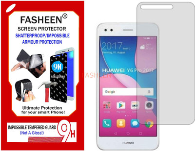Fasheen Tempered Glass Guard for HONOR Y6 PRO 2017 (Flexible Shatterproof)(Pack of 1)