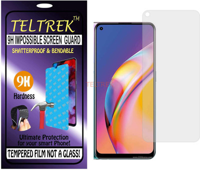 TELTREK Tempered Glass Guard for OPPO CPH2217 (Flexible Shatterproof)(Pack of 1)