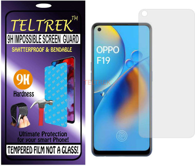 TELTREK Tempered Glass Guard for OPPO CHP2219 (Flexible Shatterproof)(Pack of 1)