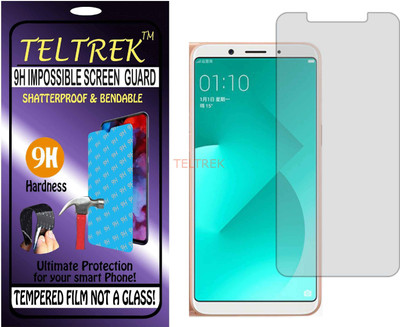 TELTREK Tempered Glass Guard for OPPO A83 2018 (Flexible Shatterproof)(Pack of 1)