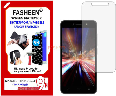 Fasheen Tempered Glass Guard for ITEL A22 (Flexible Shatterproof)(Pack of 1)