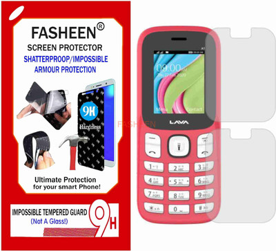 Fasheen Tempered Glass Guard for LAVA A1 SUPER (Flexible Shatterproof)(Pack of 1)