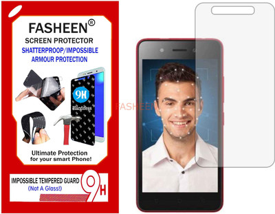 Fasheen Tempered Glass Guard for ITEL A25 PRO (Flexible Shatterproof)(Pack of 1)