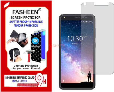 Fasheen Tempered Glass Guard for KARBONN K9 VIRAAT PLUS (Flexible Shatterproof)(Pack of 1)