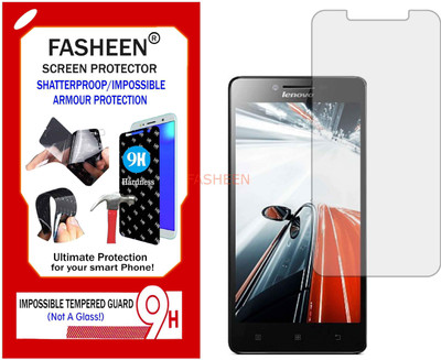 Fasheen Tempered Glass Guard for LENOVO A6000 PLUS (Flexible Shatterproof)(Pack of 1)