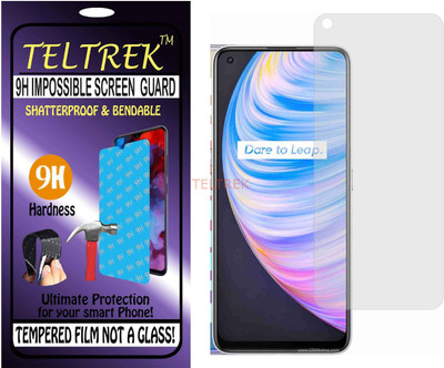 TELTREK Tempered Glass Guard for REALME Q2 PRO (Flexible Shatterproof)(Pack of 1)