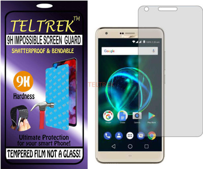 TELTREK Tempered Glass Guard for PANASONIC P55 MAX (Flexible Shatterproof)(Pack of 1)