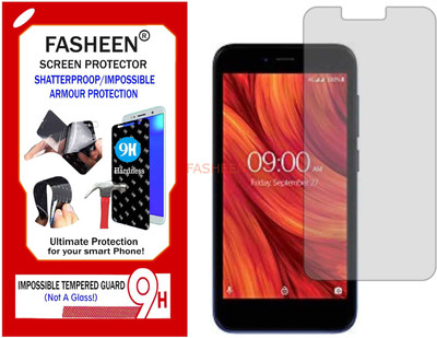 Fasheen Tempered Glass Guard for LAVA Z41 (Flexible Shatterproof)(Pack of 1)