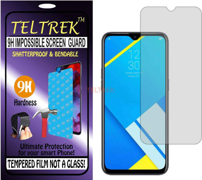 TELTREK Tempered Glass Guard for REALME C2 (Flexible Shatterproof)(Pack of 1)