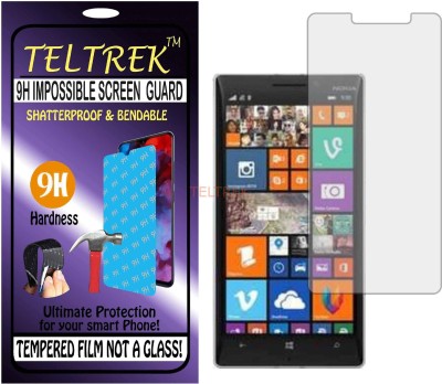 TELTREK Tempered Glass Guard for NOKIA LUMIA 930 (Flexible Shatterproof)(Pack of 1)