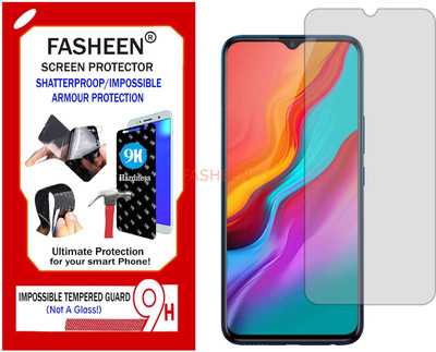 Fasheen Tempered Glass Guard for INFINIX HOT 8 LITE (Flexible Shatterproof)(Pack of 1)