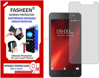Fasheen Tempered Glass Guard for LAVA X28 PLUS (Flexible Shatterproof)(Pack of 1)