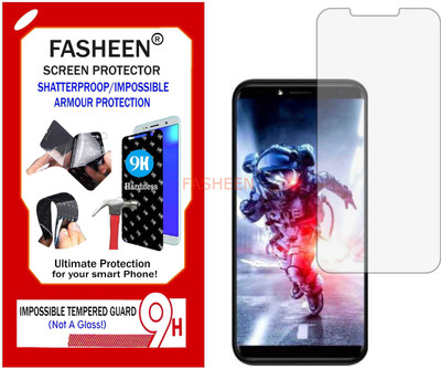 Fasheen Tempered Glass Guard for INTEX INFIE 3 (Flexible Shatterproof)(Pack of 1)