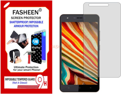 Fasheen Tempered Glass Guard for KARBONN AURA NOTE 4G (Flexible Shatterproof)(Pack of 1)