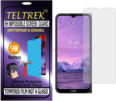 TELTREK Tempered Glass Guard for NOKIA 1.4 (Flexible Shatterproof)(Pack of 1)