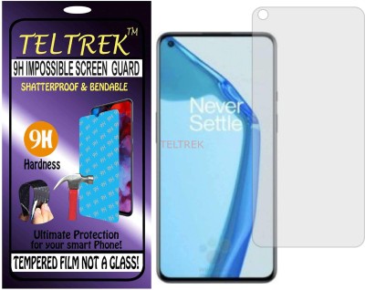 TELTREK Tempered Glass Guard for ONEPLUS 9 SERIES 5G (Flexible Shatterproof)(Pack of 1)