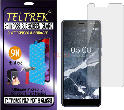 TELTREK Tempered Glass Guard for NOKIA 5.1(Pack of 1)