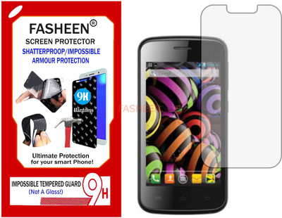 Fasheen Tempered Glass Guard for INTEX CLOUD Y12 (Flexible Shatterproof)(Pack of 1)