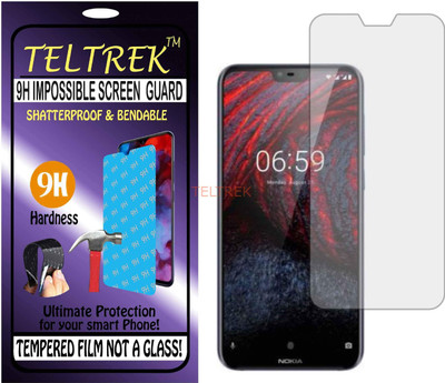 TELTREK Tempered Glass Guard for Nokia 6.1 Plus(Pack of 1)