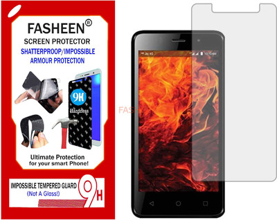 Fasheen Tempered Glass Guard for LYF FLAME 1 (Flexible Shatterproof)(Pack of 1)