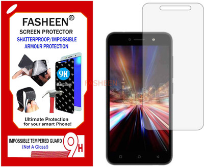 Fasheen Tempered Glass Guard for ITEL A22 PRO (Flexible Shatterproof)(Pack of 1)