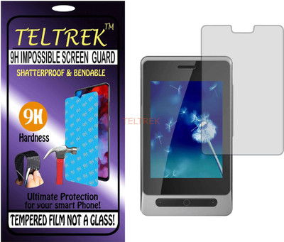 TELTREK Tempered Glass Guard for PANASONIC GD31 (Flexible Shatterproof)(Pack of 1)