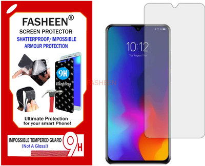 Fasheen Tempered Glass Guard for LENOVO K10 NOTE (Flexible Shatterproof)(Pack of 1)