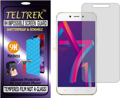 TELTREK Tempered Glass Guard for OPPO A71 2018 (Flexible Shatterproof)(Pack of 1)