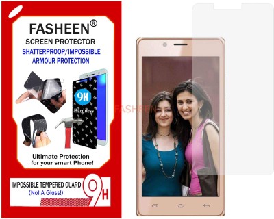 Fasheen Tempered Glass Guard for INTEX STYLE 3 (Flexible Shatterproof)(Pack of 1)