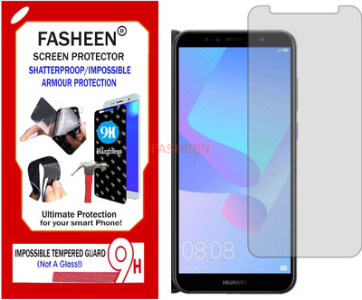 Fasheen Tempered Glass Guard for HUAWEI Y6 (2018) (Flexible Shatterproof)(Pack of 1)