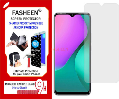 Fasheen Tempered Glass Guard for INFINIX SMART 5 (INDIA) (Flexible Shatterproof)(Pack of 1)