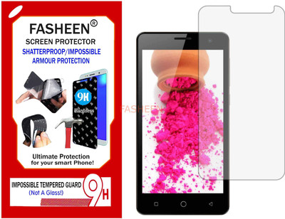 Fasheen Tempered Glass Guard for ITEL IT1508 (Flexible Shatterproof)(Pack of 1)