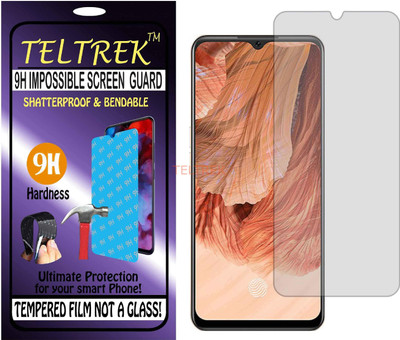 TELTREK Tempered Glass Guard for OPPO CPH2095 (F17) (Flexible Shatterproof)(Pack of 1)