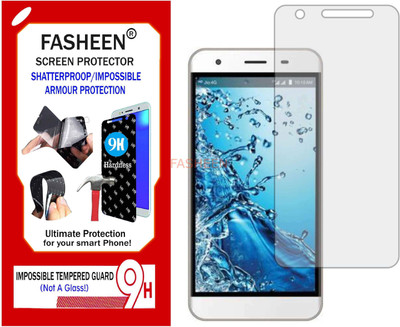 Fasheen Tempered Glass Guard for RELIANCE JIO LYF WATER 11 (Flexible Shatterproof)(Pack of 1)