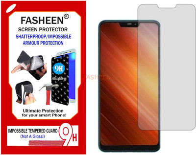 Fasheen Tempered Glass Guard for LAVA ZX (Flexible Shatterproof)(Pack of 1)