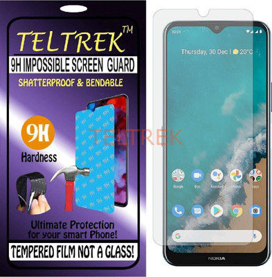 TELTREK Tempered Glass Guard for NOKIA G 50 (Flexible Shatterproof)(Pack of 1)