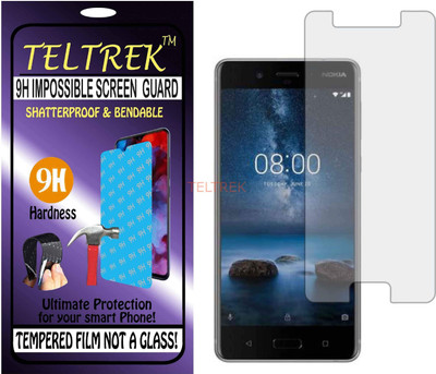 TELTREK Tempered Glass Guard for NOKIA TA-1012 (NOKIA 8) (Flexible Shatterproof)(Pack of 1)