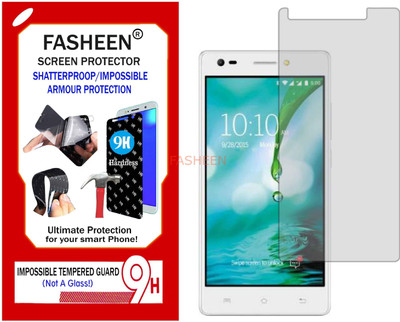 Fasheen Tempered Glass Guard for LAVA V2S (Flexible Shatterproof)(Pack of 1)