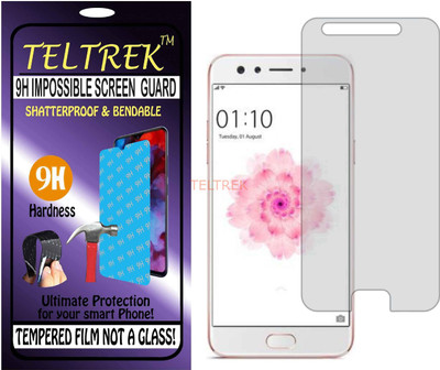 TELTREK Tempered Glass Guard for OPPO F3 PLUS BLACK EDITION (Flexible Shatterproof)(Pack of 1)
