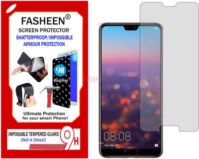 Fasheen Tempered Glass Guard for HUAWEI HONOR P20 (Flexible Shatterproof)(Pack of 1)
