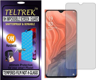 TELTREK Tempered Glass Guard for OPPO RENO Z SD710 (Flexible Shatterproof)(Pack of 1)