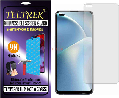 TELTREK Tempered Glass Guard for OPPO RENO4 LITE (Flexible Shatterproof)(Pack of 1)