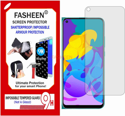 Fasheen Tempered Glass Guard for HONOR PLAY 4T (Flexible Shatterproof)(Pack of 1)